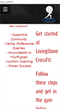 Mobile Screenshot of livingstonecrossfit.com